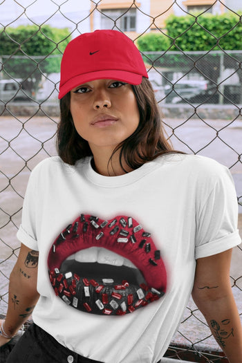 Jordan 12 Reverse Flu Game Sneaker Match Tees Lips Jewel Sneaker Tees Jordan 12 Reverse Flu Game Sneaker Release Tees Unisex Shirts