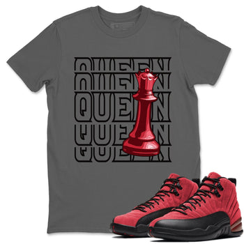 Jordan 12 Reverse Flu Game Sneaker Match Tees Queen Sneaker Tees Jordan 12 Reverse Flu Game Sneaker Release Tees Unisex Shirts