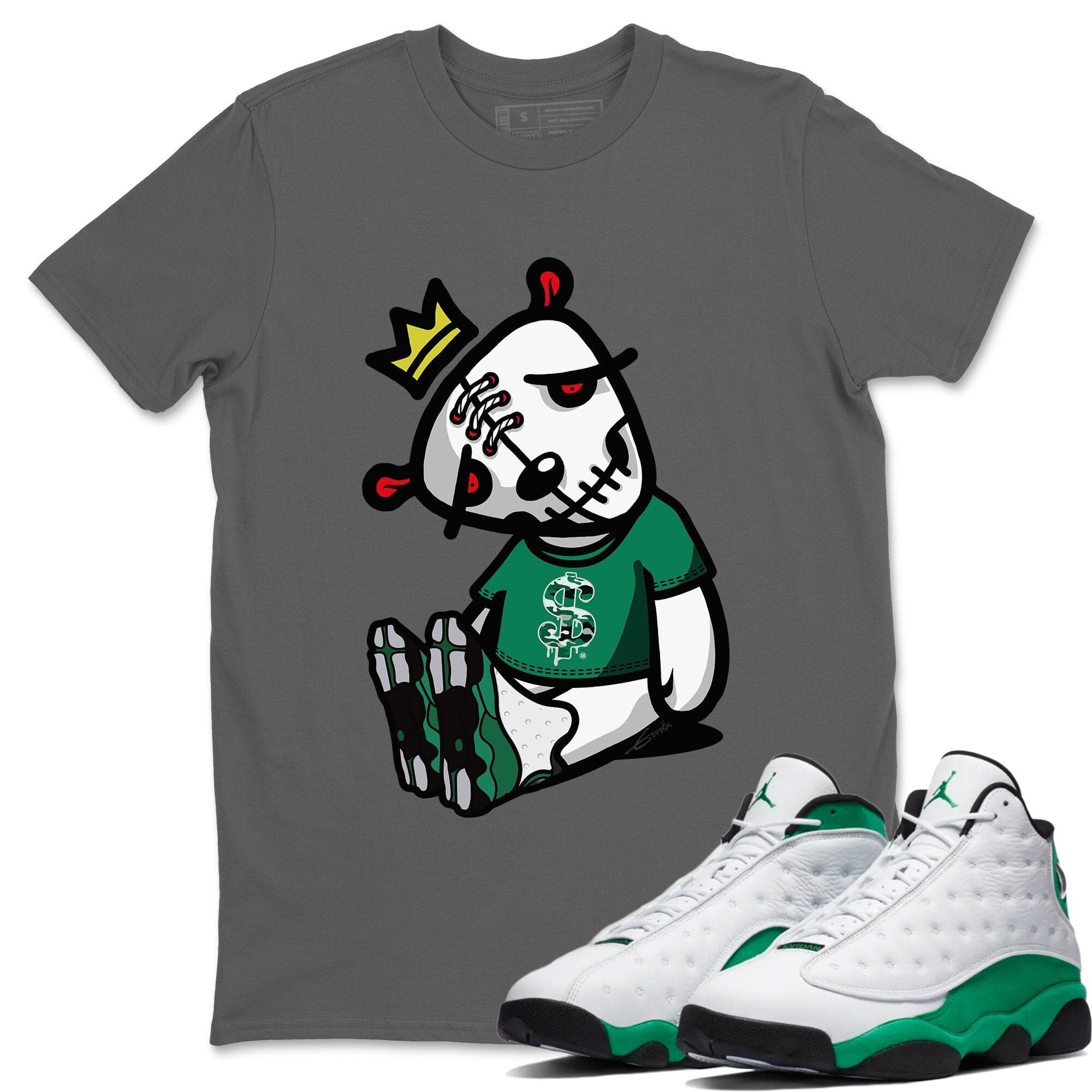 Jordan 13 Lucky Green Sneaker Match Tees Dead Dolls Sneaker Tees Jordan 13 Lucky Green Sneaker Release Tees Unisex Shirts