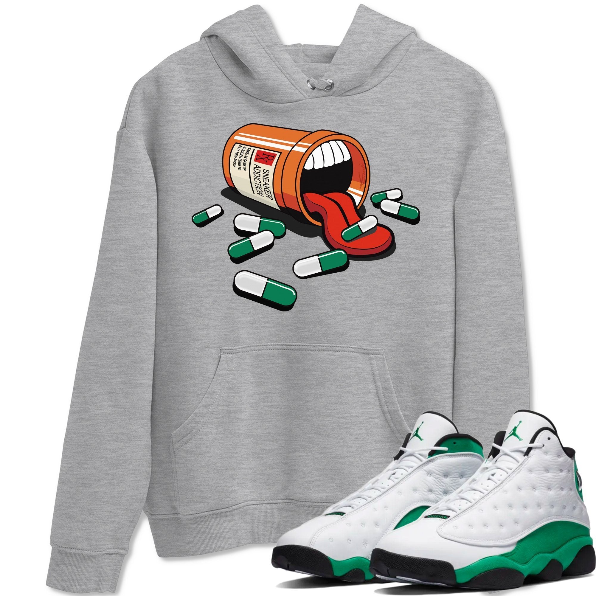 Jordan 13 Lucky Green Sneaker Match Tees Sneaker Addiction Sneaker Tees Jordan 13 Lucky Green Sneaker Release Tees Unisex Shirts