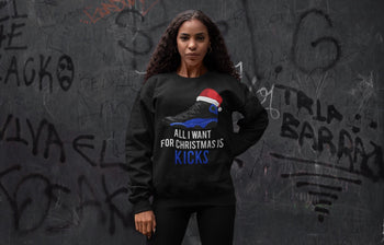 Jordan 13 Hyper Royal Sneaker Match Tees All i Want For Christmas is Kicks Sneaker Tees Jordan 13 Hyper Royal Sneaker Release Tees Unisex Shirts