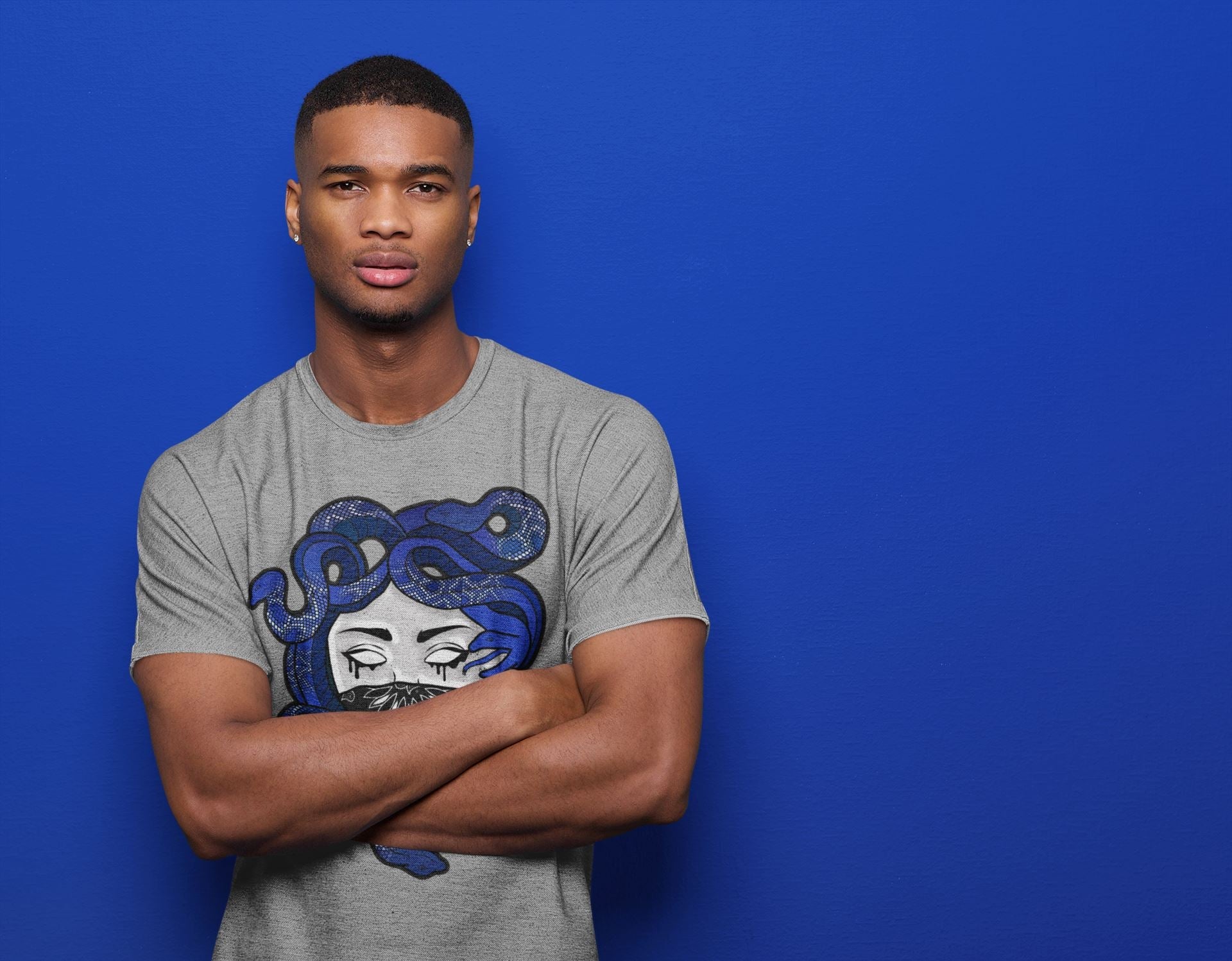 Jordan 13 Hyper Royal Sneaker Match Tees Medusa Sneaker Tees Jordan 13 Hyper Royal Sneaker Release Tees Unisex Shirts