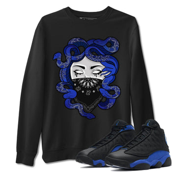 Jordan 13 Hyper Royal Sneaker Match Tees Medusa Sneaker Tees Jordan 13 Hyper Royal Sneaker Release Tees Unisex Shirts