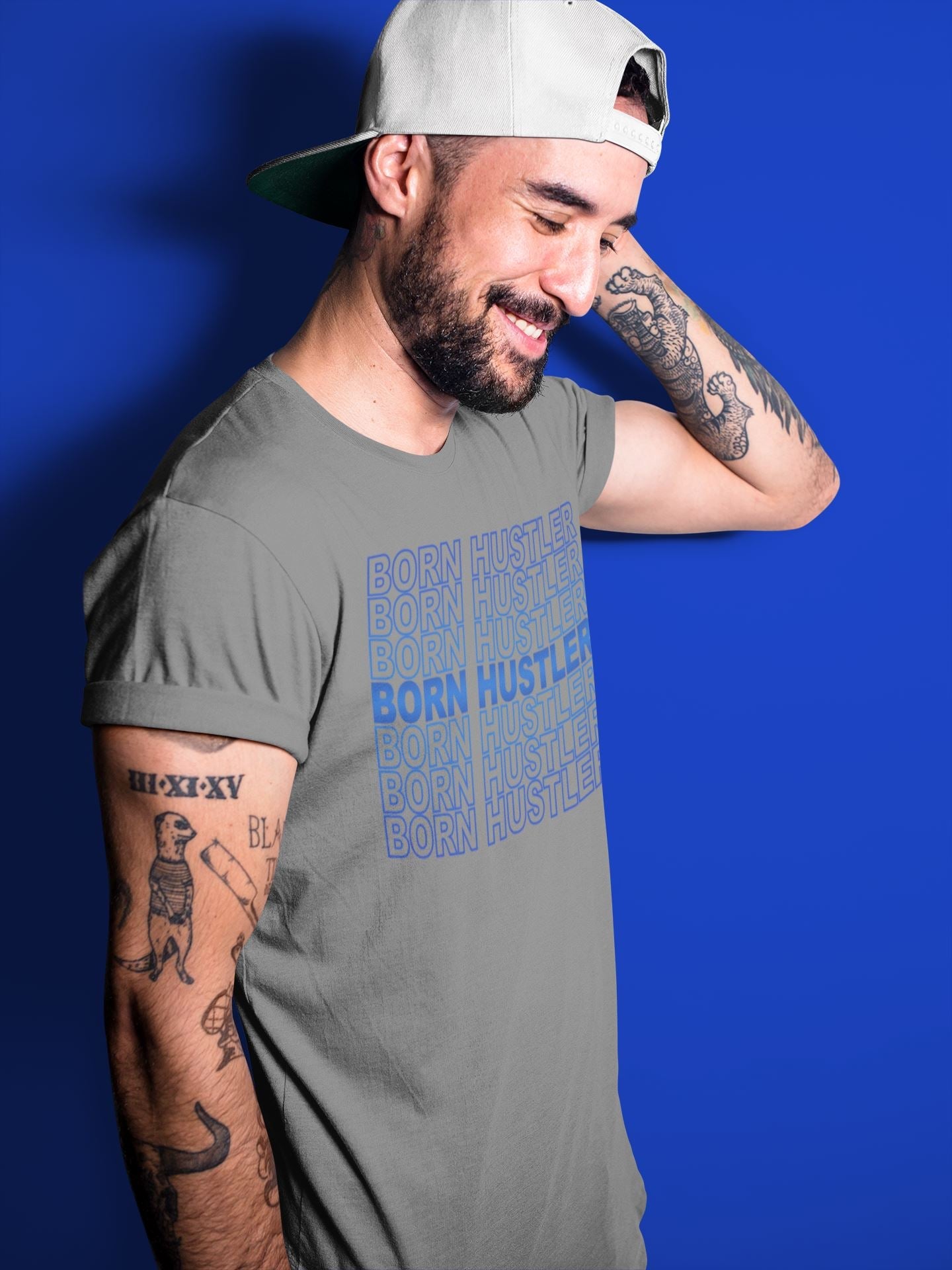 Jordan 13 Hyper Royal Sneaker Match Tees Born Hustler Sneaker Tees Jordan 13 Hyper Royal Sneaker Release Tees Unisex Shirts