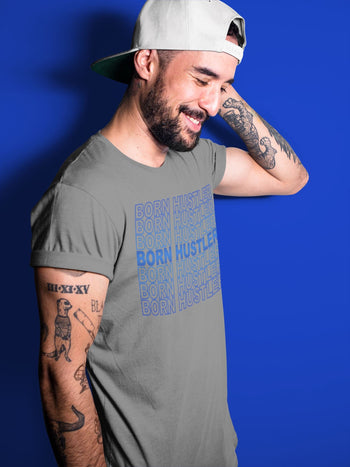 Jordan 13 Hyper Royal Sneaker Match Tees Born Hustler Sneaker Tees Jordan 13 Hyper Royal Sneaker Release Tees Unisex Shirts