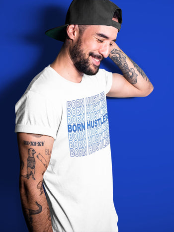 Jordan 13 Hyper Royal Sneaker Match Tees Born Hustler Sneaker Tees Jordan 13 Hyper Royal Sneaker Release Tees Unisex Shirts
