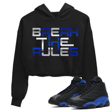 Jordan 13 Hyper Royal Sneaker Match Tees Break The Rules Sneaker Tees Jordan 13 Hyper Royal Sneaker Release Tees Women's Shirts