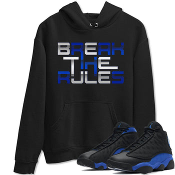 Jordan 13 Hyper Royal Sneaker Match Tees Break The Rules Sneaker Tees Jordan 13 Hyper Royal Sneaker Release Tees Unisex Shirts