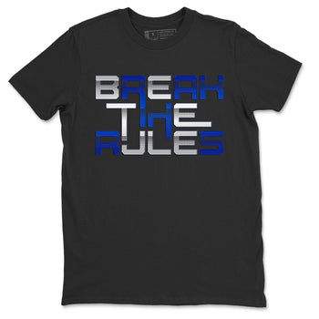 Jordan 13 Hyper Royal Sneaker Match Tees Break The Rules Sneaker Tees Jordan 13 Hyper Royal Sneaker Release Tees Unisex Shirts