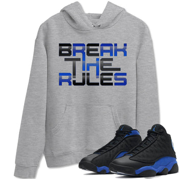 Jordan 13 Hyper Royal Sneaker Match Tees Break The Rules Sneaker Tees Jordan 13 Hyper Royal Sneaker Release Tees Unisex Shirts