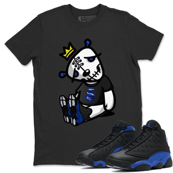 Jordan 13 Hyper Royal Sneaker Match Tees Dead Dolls Sneaker Tees Jordan 13 Hyper Royal Sneaker Release Tees Unisex Shirts