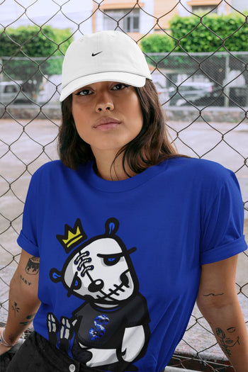 Jordan 13 Hyper Royal Sneaker Match Tees Dead Dolls Sneaker Tees Jordan 13 Hyper Royal Sneaker Release Tees Unisex Shirts