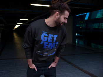 Jordan 13 Hyper Royal Sneaker Match Tees Did You Get Em SNRT Sneaker Tees Jordan 13 Hyper Royal SNRT Sneaker Release Tees Unisex Shirts
