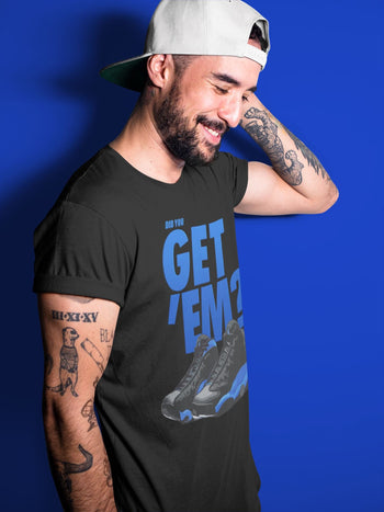 Jordan 13 Hyper Royal Sneaker Match Tees Did You Get Em SNRT Sneaker Tees Jordan 13 Hyper Royal SNRT Sneaker Release Tees Unisex Shirts