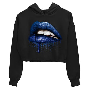 Jordan 13 Hyper Royal Sneaker Match Tees Dripping Lips Sneaker Tees Jordan 13 Hyper Royal Sneaker Release Tees Women's Shirts