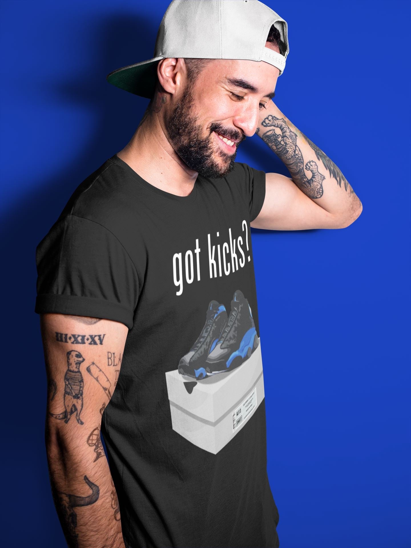Jordan 13 Hyper Royal Sneaker Match Tees Got Kicks Sneaker Tees Jordan 13 Hyper Royal Sneaker Release Tees Unisex Shirts
