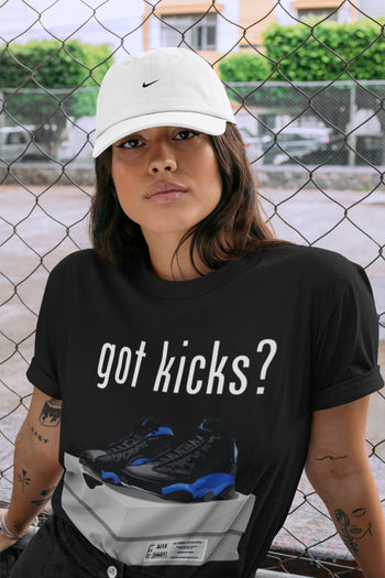 Jordan 13 Hyper Royal Sneaker Match Tees Got Kicks Sneaker Tees Jordan 13 Hyper Royal Sneaker Release Tees Unisex Shirts