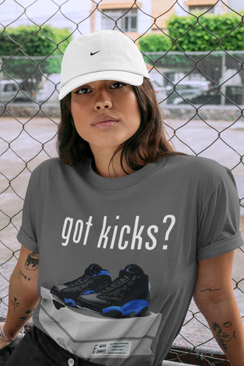 Jordan 13 Hyper Royal Sneaker Match Tees Got Kicks Sneaker Tees Jordan 13 Hyper Royal Sneaker Release Tees Unisex Shirts