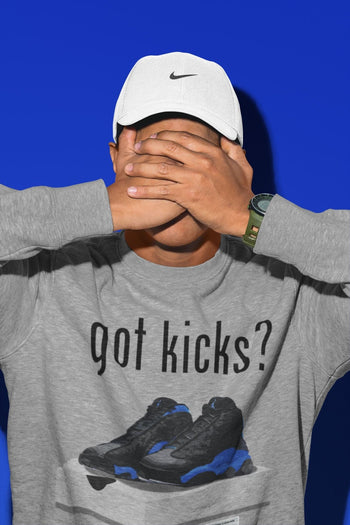 Jordan 13 Hyper Royal Sneaker Match Tees Got Kicks Sneaker Tees Jordan 13 Hyper Royal Sneaker Release Tees Unisex Shirts