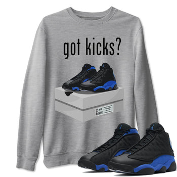 Jordan 13 Hyper Royal Sneaker Match Tees Got Kicks Sneaker Tees Jordan 13 Hyper Royal Sneaker Release Tees Unisex Shirts