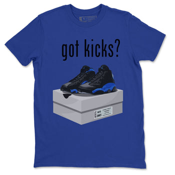Jordan 13 Hyper Royal Sneaker Match Tees Got Kicks Sneaker Tees Jordan 13 Hyper Royal Sneaker Release Tees Unisex Shirts