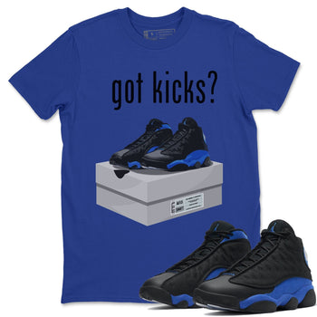 Jordan 13 Hyper Royal Sneaker Match Tees Got Kicks Sneaker Tees Jordan 13 Hyper Royal Sneaker Release Tees Unisex Shirts