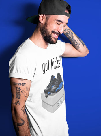 Jordan 13 Hyper Royal Sneaker Match Tees Got Kicks Sneaker Tees Jordan 13 Hyper Royal Sneaker Release Tees Unisex Shirts