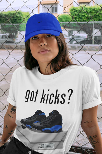 Jordan 13 Hyper Royal Sneaker Match Tees Got Kicks Sneaker Tees Jordan 13 Hyper Royal Sneaker Release Tees Unisex Shirts