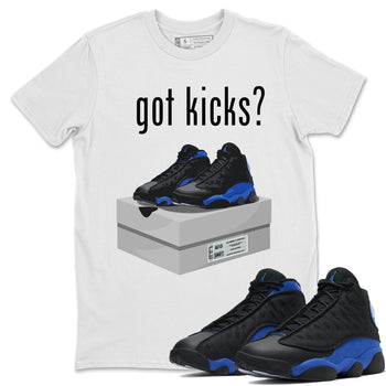 Jordan 13 Hyper Royal Sneaker Match Tees Got Kicks Sneaker Tees Jordan 13 Hyper Royal Sneaker Release Tees Unisex Shirts
