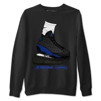 Jordan 13 Hyper Royal Sneaker Match Tees Jordan Gang Sneaker Tees Jordan 13 Hyper Royal Sneaker Release Tees Unisex Shirts