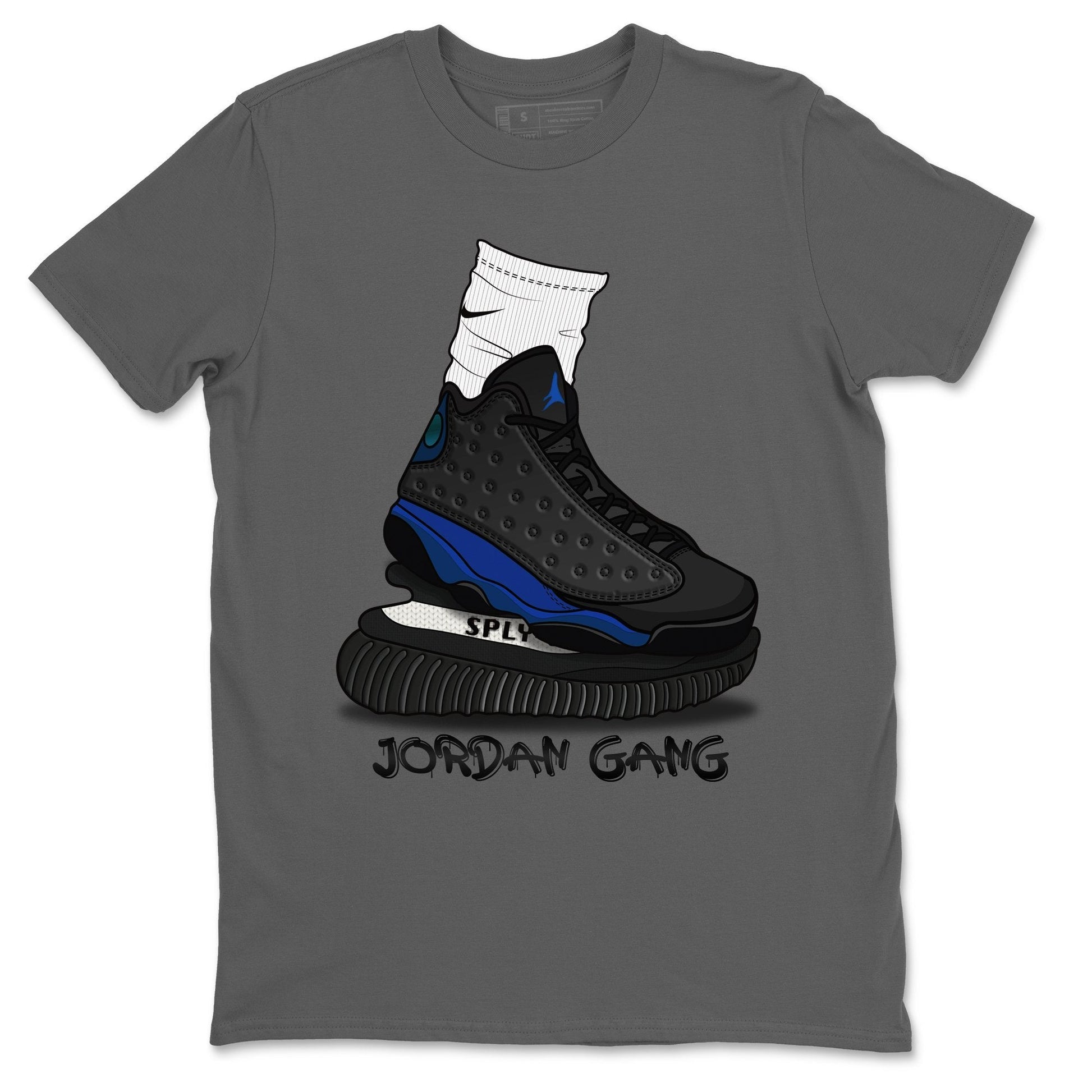 Jordan 13 Hyper Royal Sneaker Match Tees Jordan Gang Sneaker Tees Jordan 13 Hyper Royal Sneaker Release Tees Unisex Shirts