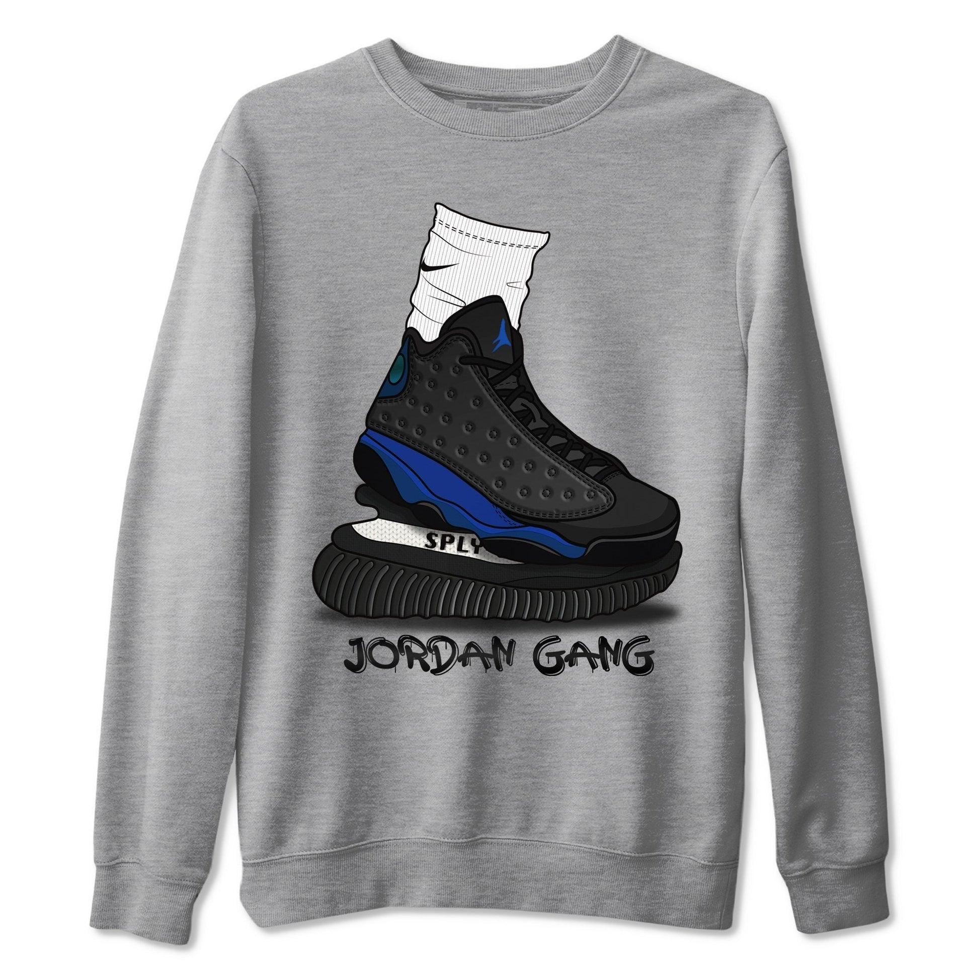 Jordan 13 Hyper Royal Sneaker Match Tees Jordan Gang Sneaker Tees Jordan 13 Hyper Royal Sneaker Release Tees Unisex Shirts