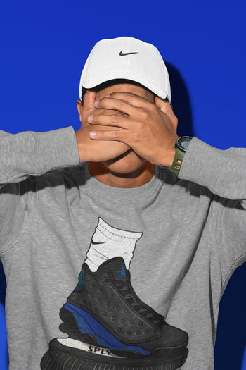 Jordan 13 Hyper Royal Sneaker Match Tees Jordan Gang Sneaker Tees Jordan 13 Hyper Royal Sneaker Release Tees Unisex Shirts