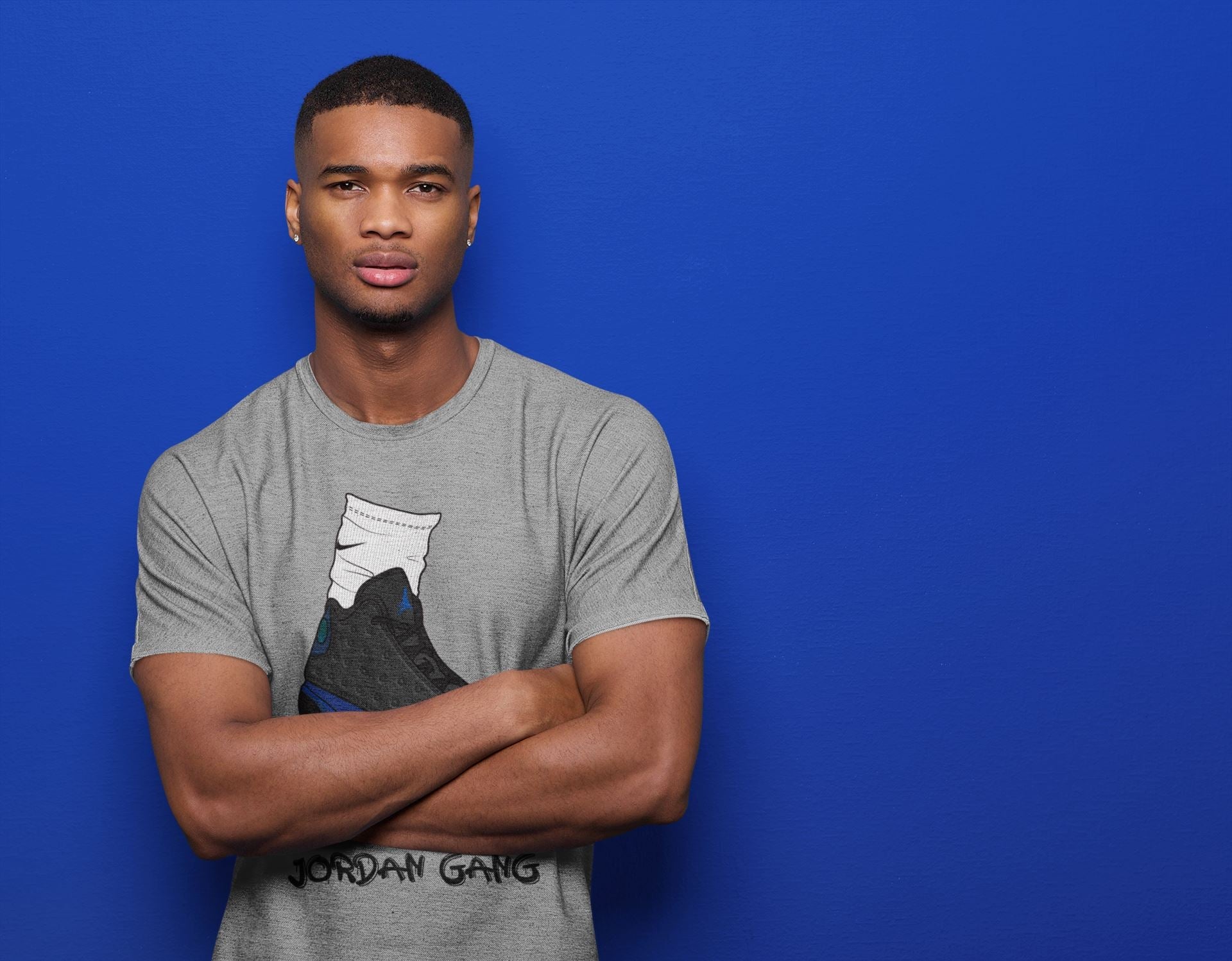 Jordan 13 Hyper Royal Sneaker Match Tees Jordan Gang Sneaker Tees Jordan 13 Hyper Royal Sneaker Release Tees Unisex Shirts