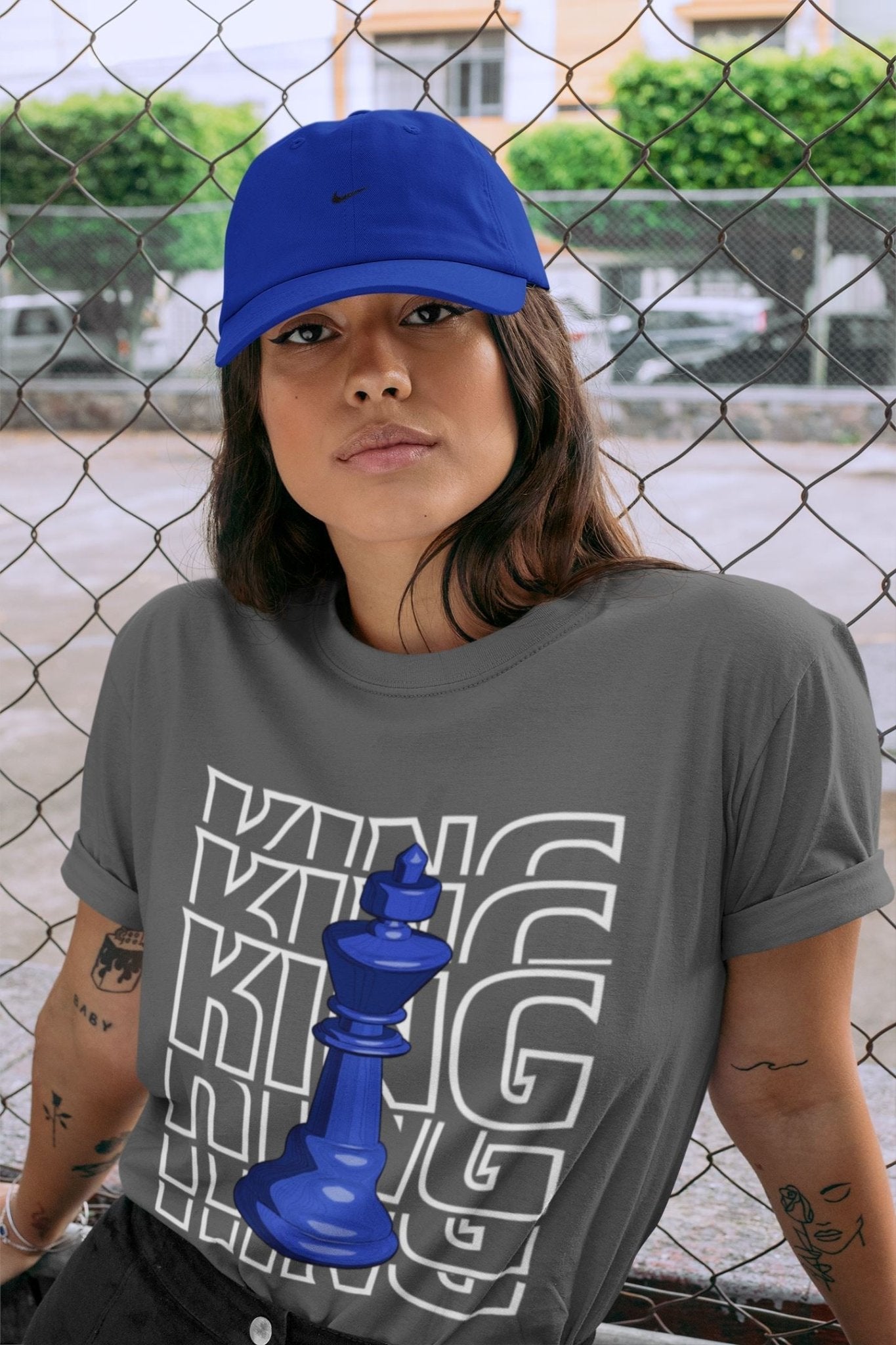 Jordan 13 Hyper Royal Sneaker Match Tees King Sneaker Tees Jordan 13 Hyper Royal Sneaker Release Tees Unisex Shirts