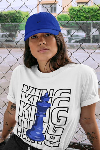 Jordan 13 Hyper Royal Sneaker Match Tees King Sneaker Tees Jordan 13 Hyper Royal Sneaker Release Tees Unisex Shirts