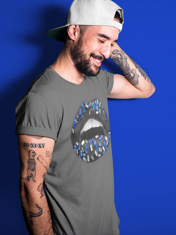 Jordan 13 Hyper Royal Sneaker Match Tees Lips Jewel Sneaker Tees Jordan 13 Hyper Royal Sneaker Release Tees Unisex Shirts