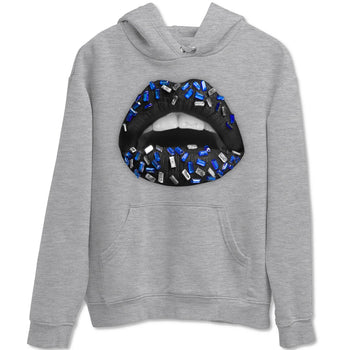 Jordan 13 Hyper Royal Sneaker Match Tees Lips Jewel Sneaker Tees Jordan 13 Hyper Royal Sneaker Release Tees Unisex Shirts