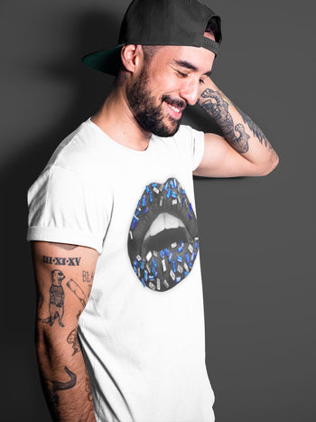 Jordan 13 Hyper Royal Sneaker Match Tees Lips Jewel Sneaker Tees Jordan 13 Hyper Royal Sneaker Release Tees Unisex Shirts