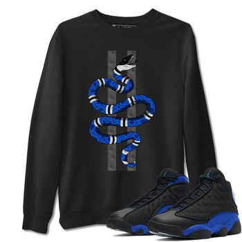 Jordan 13 Hyper Royal Sneaker Match Tees Snake Sneaker Tees Jordan 13 Hyper Royal Sneaker Release Tees Unisex Shirts