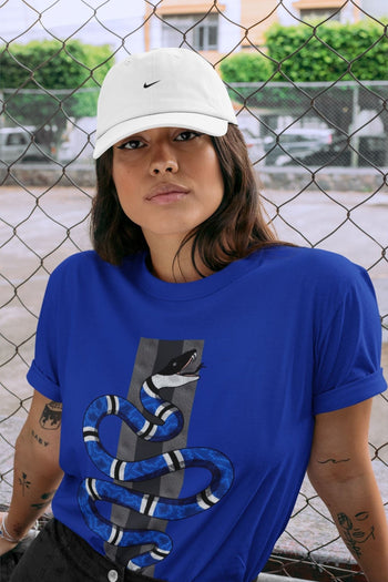 Jordan 13 Hyper Royal Sneaker Match Tees Snake Sneaker Tees Jordan 13 Hyper Royal Sneaker Release Tees Unisex Shirts