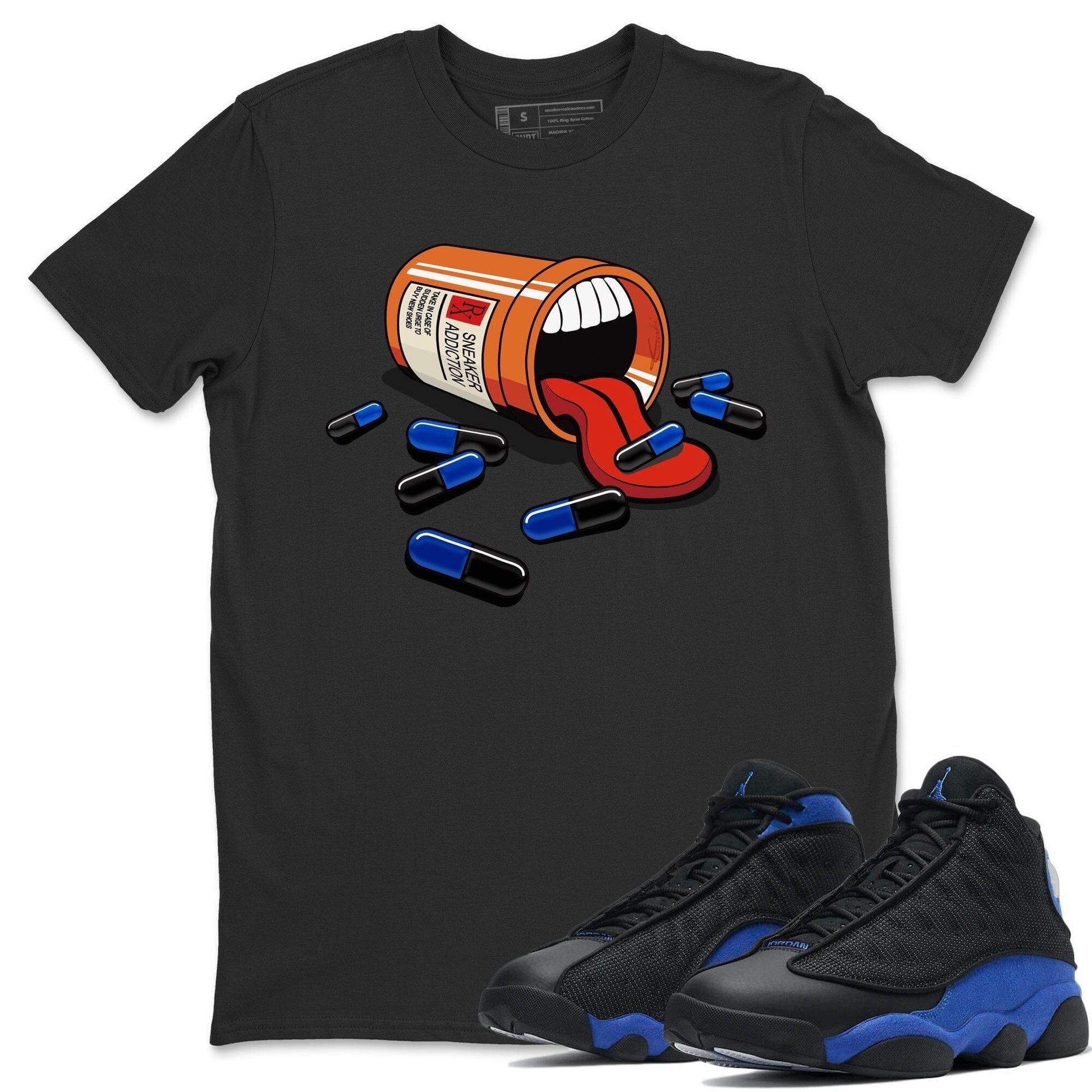 Jordan 13 Hyper Royal Sneaker Match Tees Sneaker Addiction Sneaker Tees Jordan 13 Hyper Royal Sneaker Release Tees Unisex Shirts