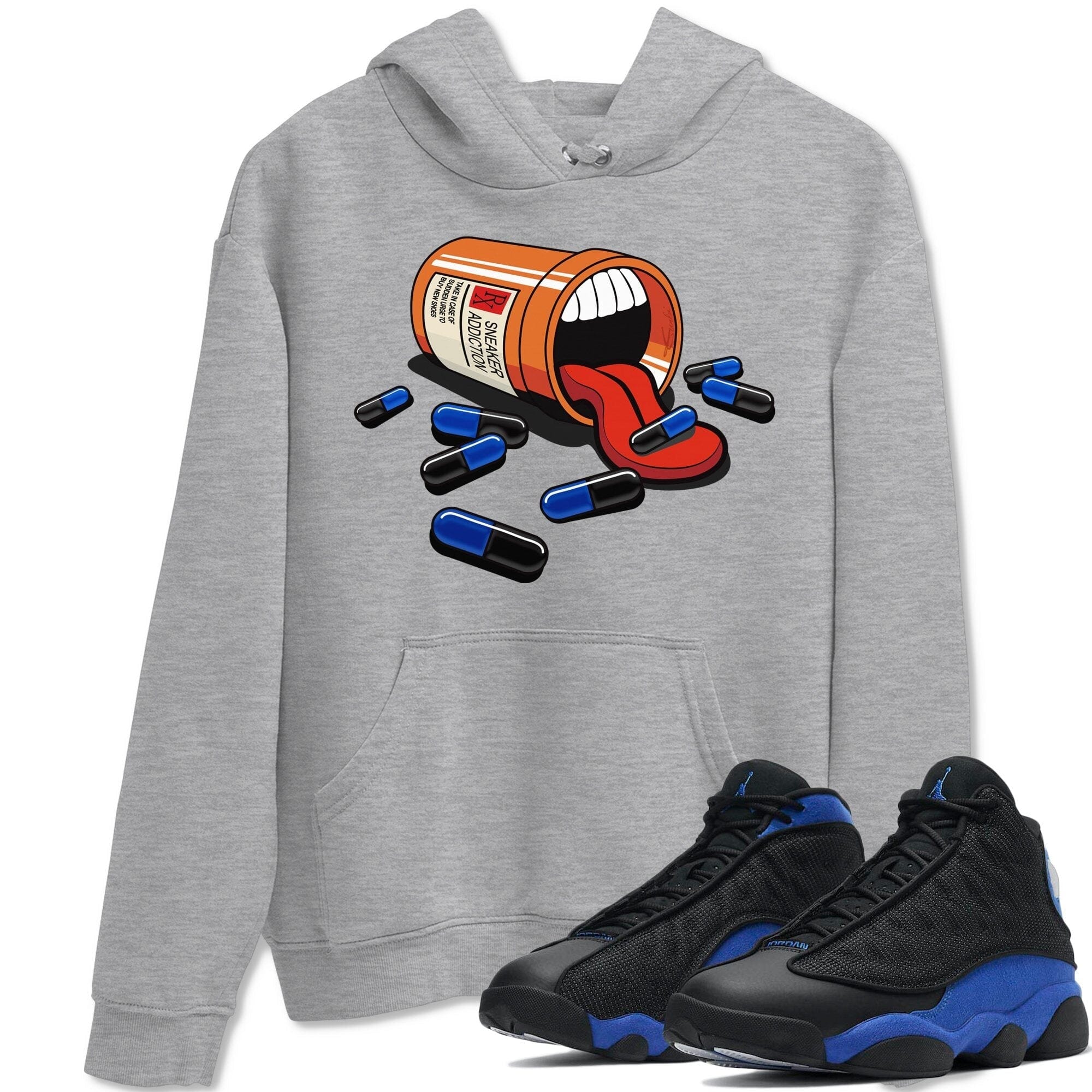 jordan 13 hyper royal hoodie