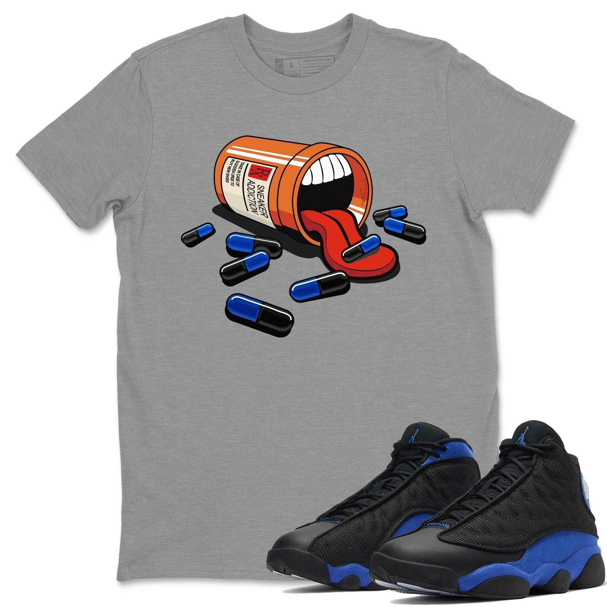 Jordan 13 Hyper Royal Sneaker Match Tees Sneaker Addiction Sneaker Tees Jordan 13 Hyper Royal Sneaker Release Tees Unisex Shirts