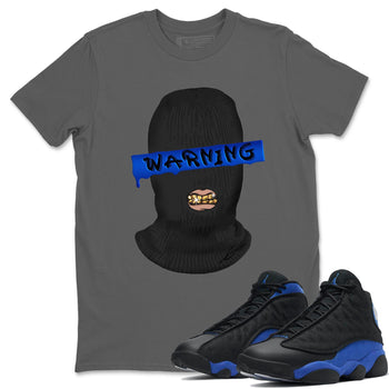 Jordan 13 Hyper Royal Sneaker Match Tees Warning Sneaker Tees Jordan 13 Hyper Royal Sneaker Release Tees Unisex Shirts