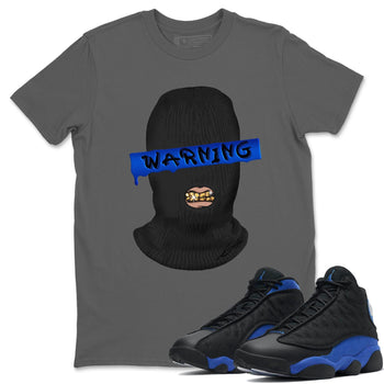 Jordan 13 Hyper Royal Sneaker Match Tees Warning Sneaker Tees Jordan 13 Hyper Royal Sneaker Release Tees Unisex Shirts