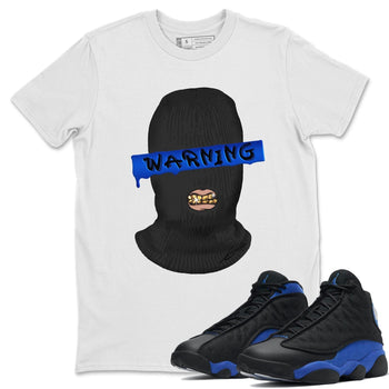 Jordan 13 Hyper Royal Sneaker Match Tees Warning Sneaker Tees Jordan 13 Hyper Royal Sneaker Release Tees Unisex Shirts