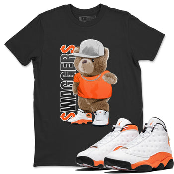 Jordan 13 Starfish Sneaker Match Tees Bear Swaggers Sneaker Tees Jordan 13 Starfish Sneaker Release Tees Unisex Shirts