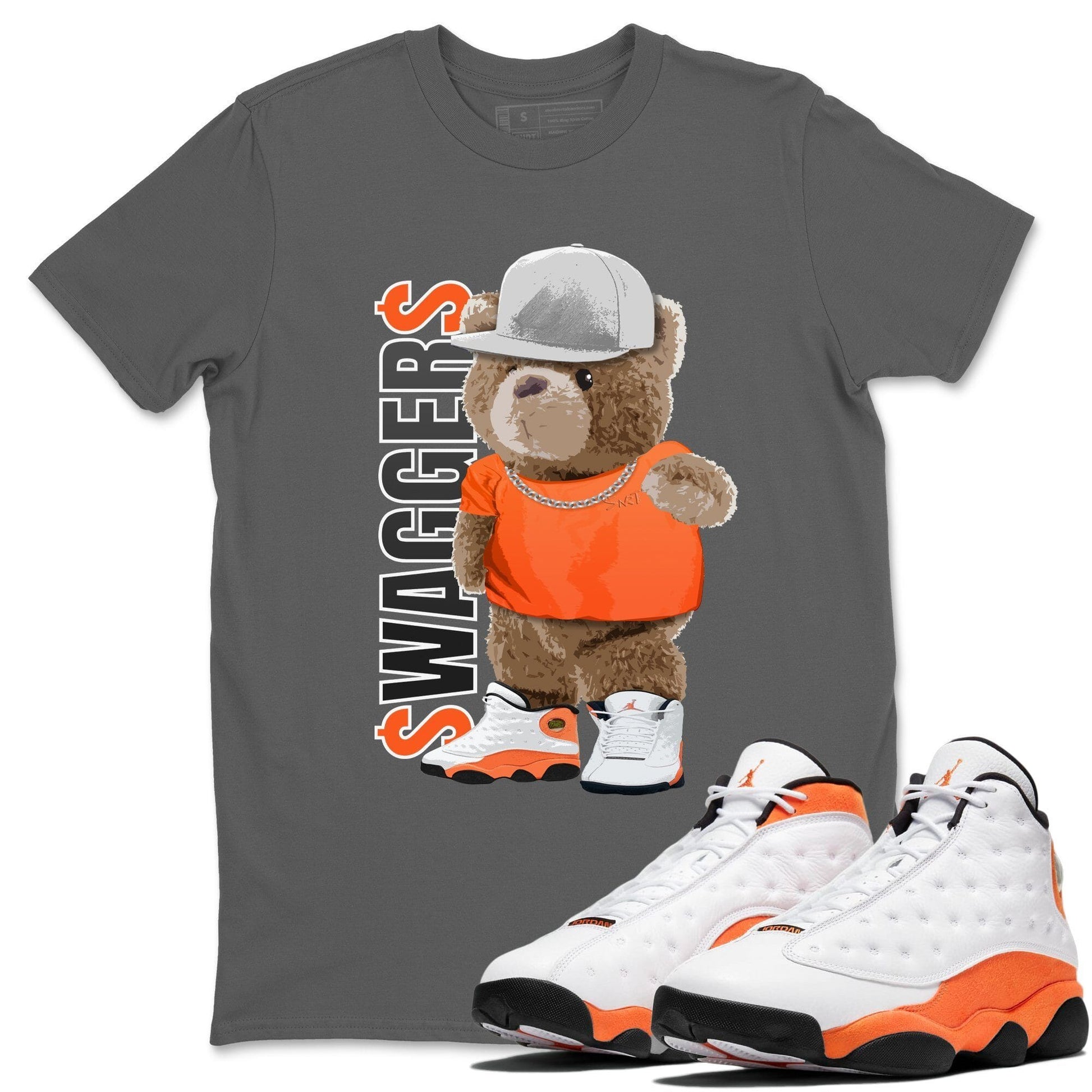 Jordan 13 Starfish Sneaker Match Tees Bear Swaggers Sneaker Tees Jordan 13 Starfish Sneaker Release Tees Unisex Shirts