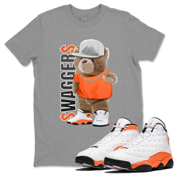 Jordan 13 Starfish Sneaker Match Tees Bear Swaggers Sneaker Tees Jordan 13 Starfish Sneaker Release Tees Unisex Shirts